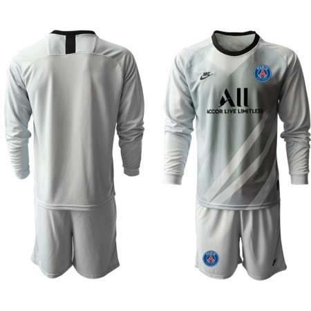 Billige Fotballdrakter Paris Saint-Germain Keeper Barn Draktsett I 2019/20 Langermet